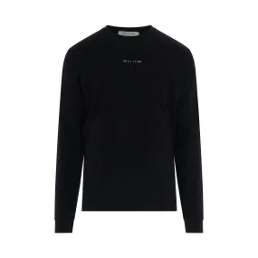 Graphic Logo Long Sleeve T-Shirt in Black