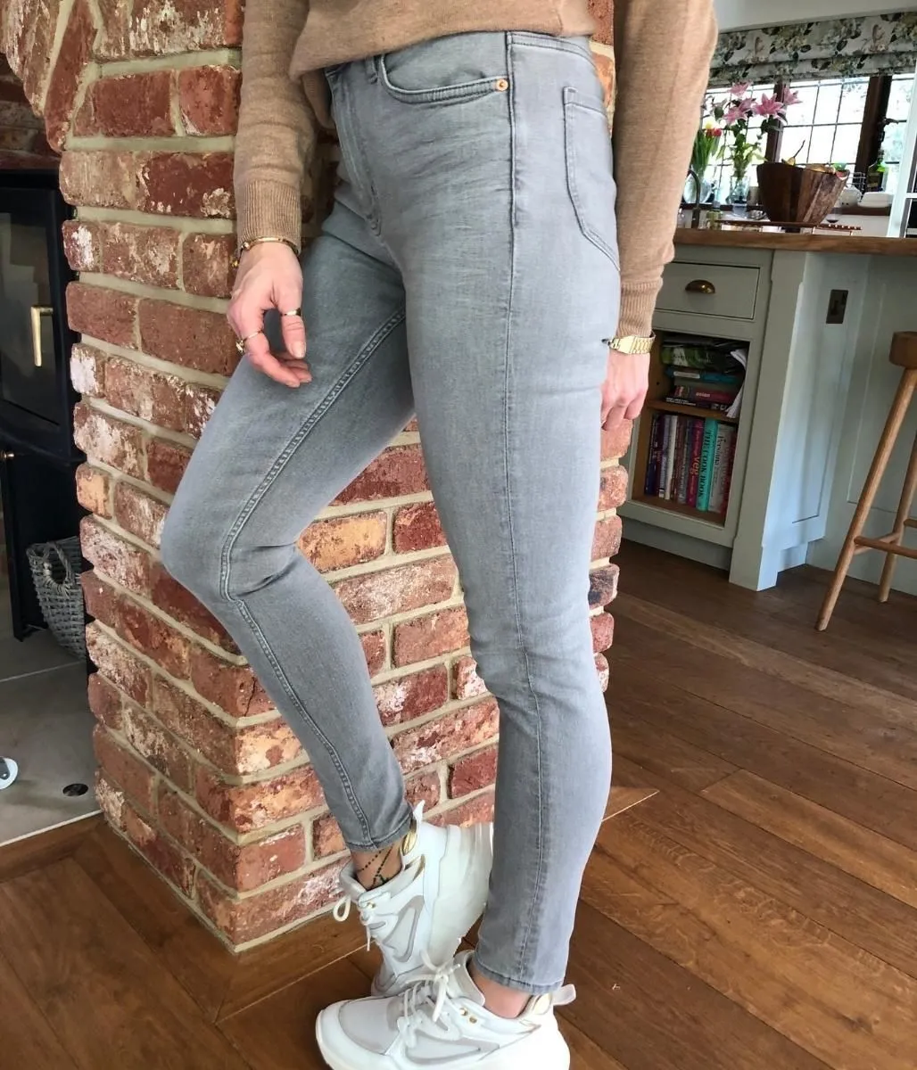 Grey Ivy Skinny Jeans