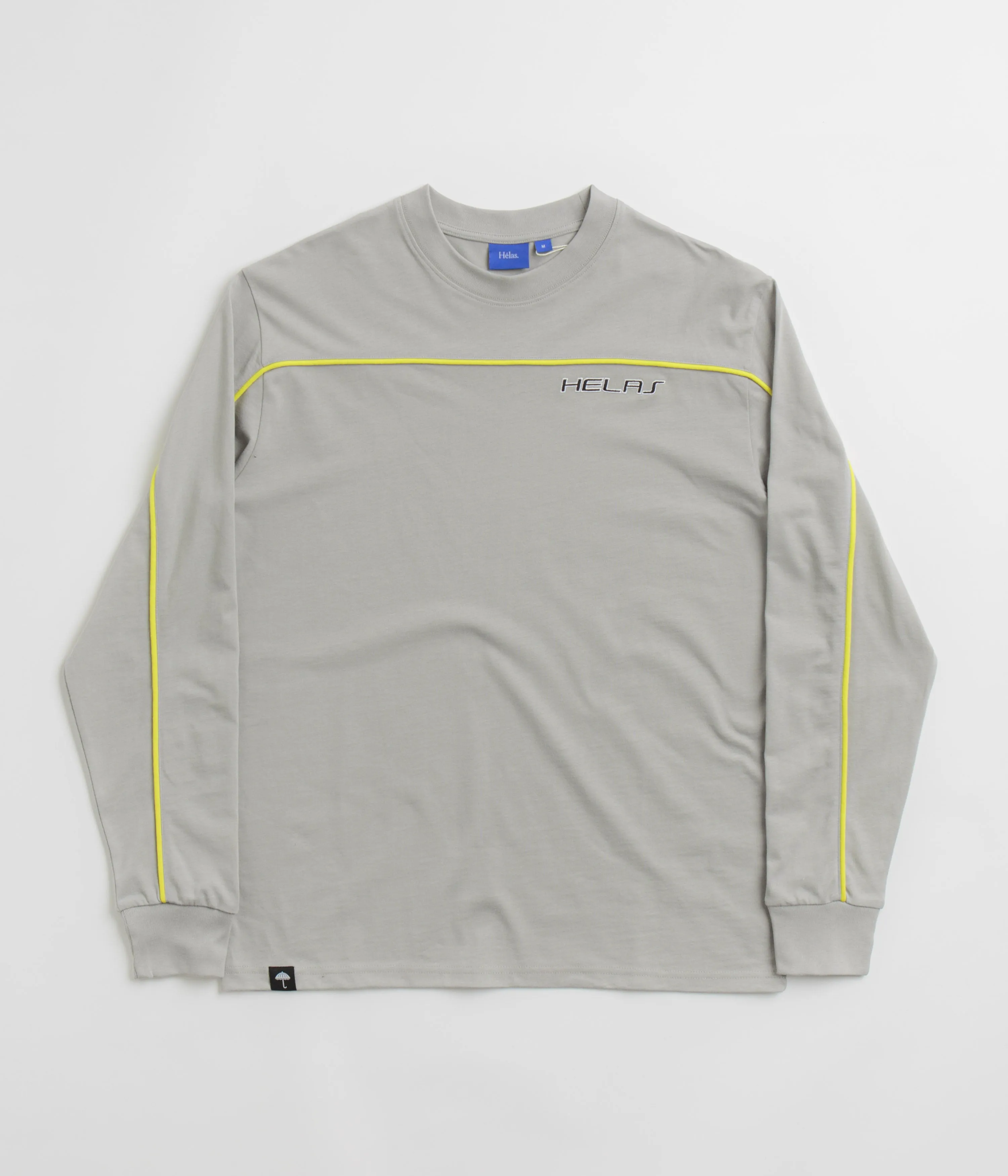 Helas Line Long Sleeve T-Shirt - Grey