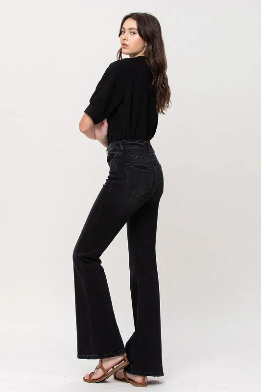 High Rise Relax Flare Jeans