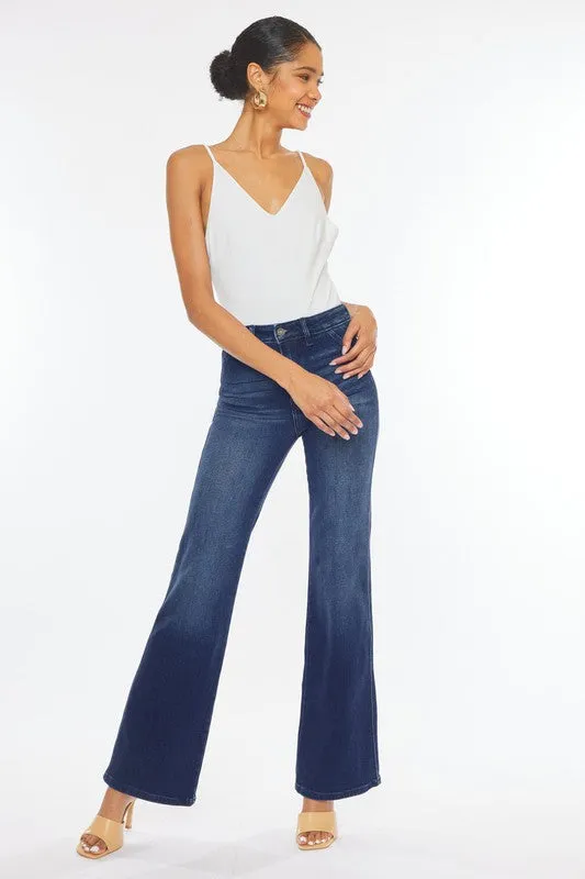 High Rise Slim Flare Jean