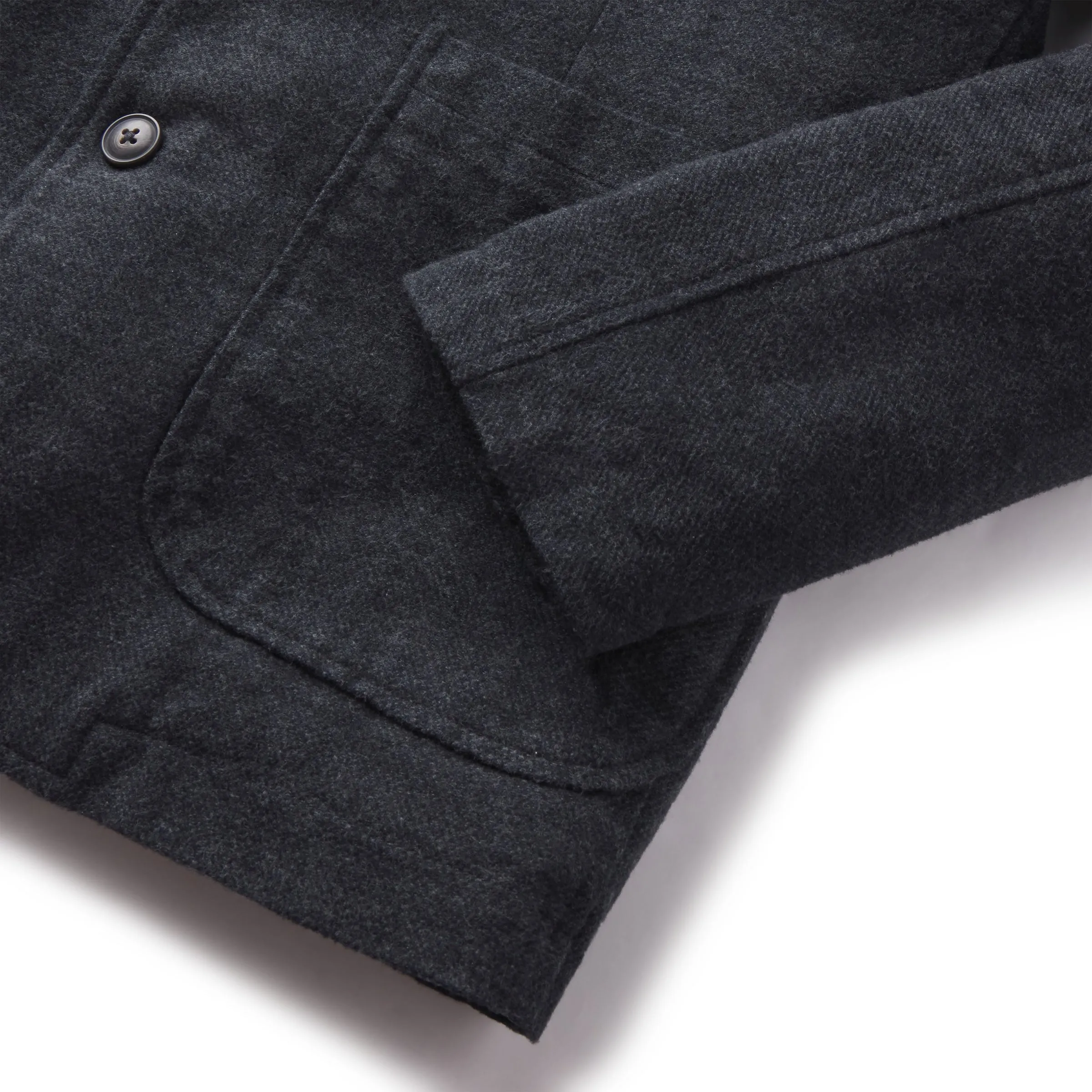 Holland Moleskin Blazer - Charcoal