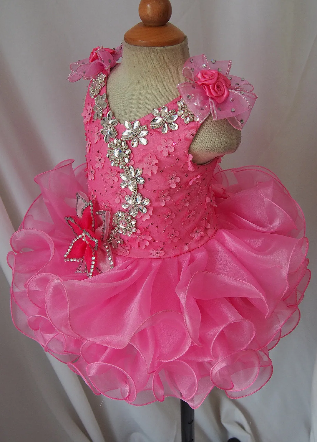 Infant/toddler/baby/children/kids glitz Girl's Pageant Dress For Gift, 1~5T G186