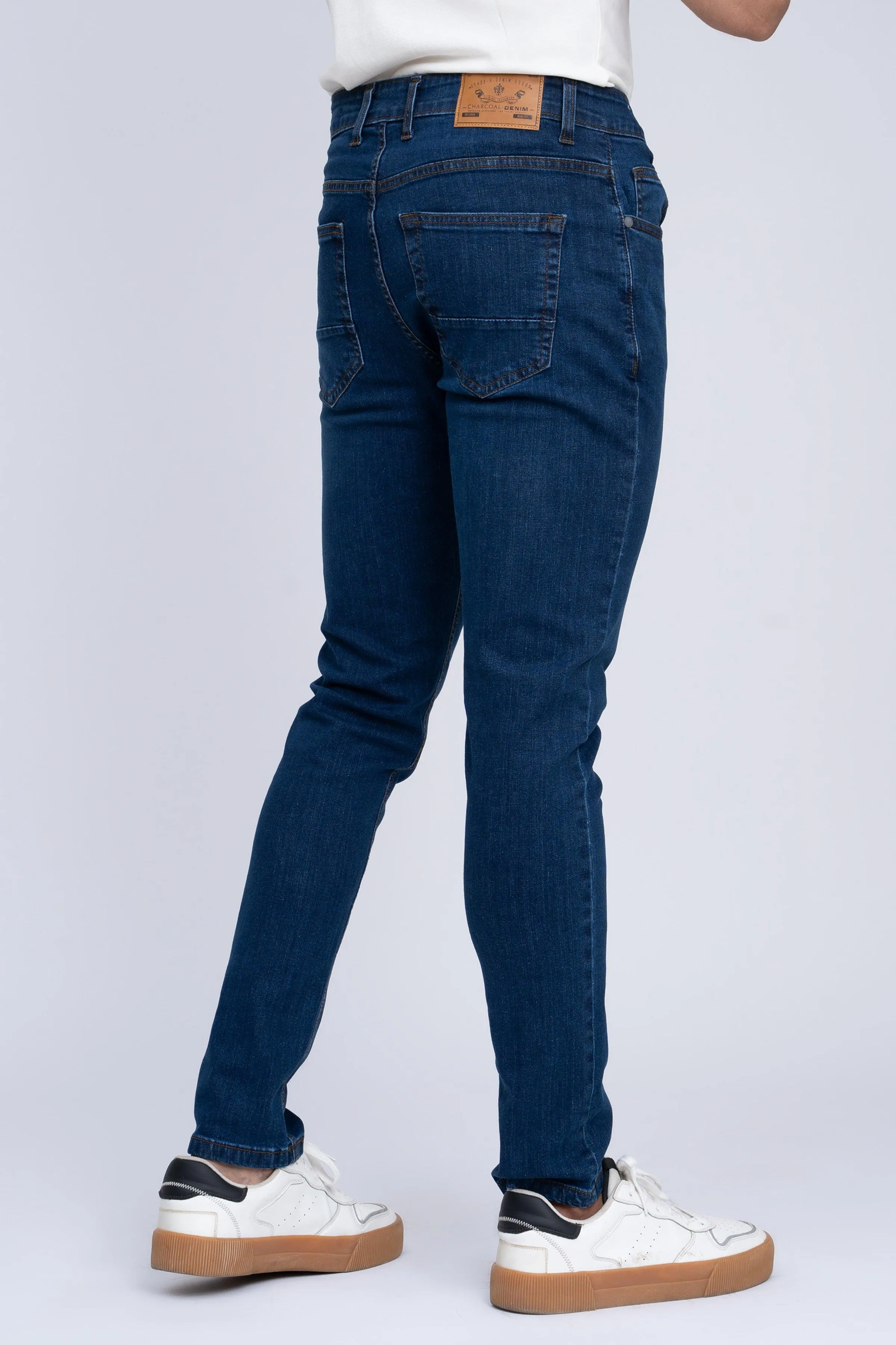 JEAN SLIM LEG MID BLUE