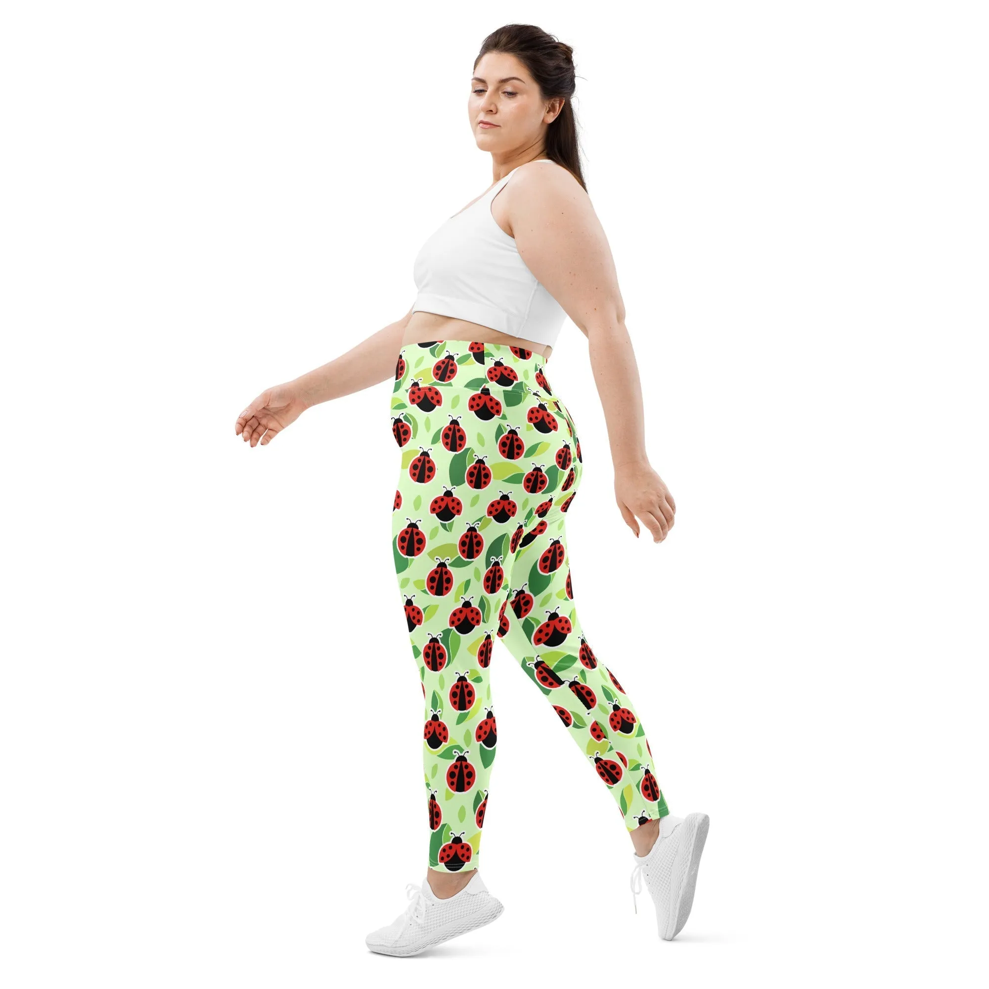 Ladybugs Plus Size Leggings