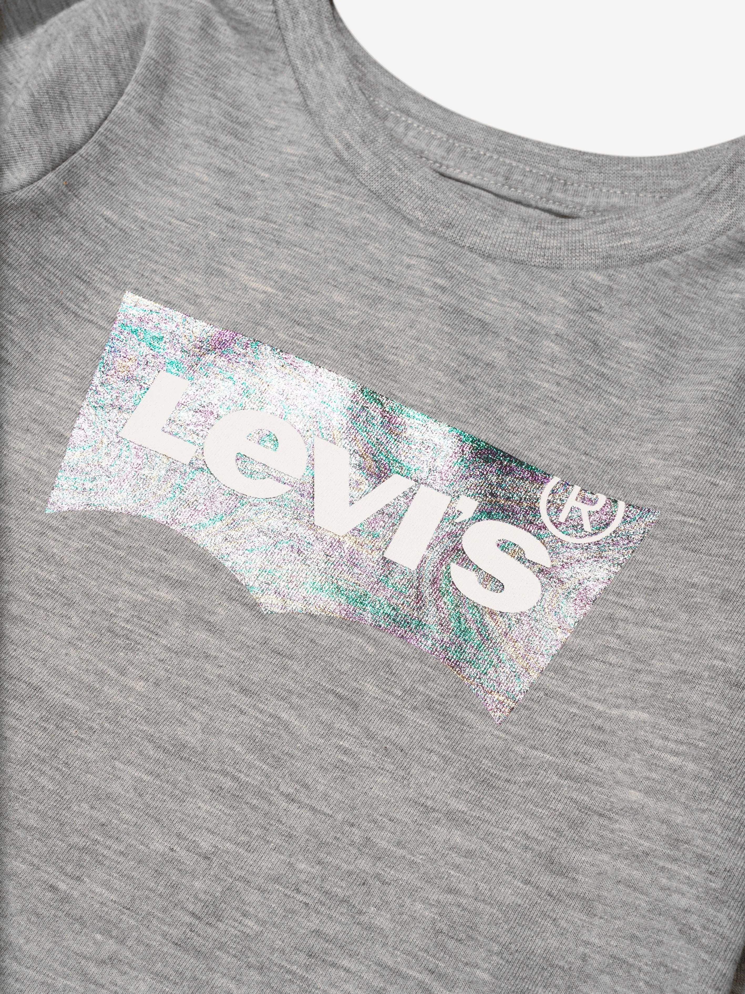 Levi's Wear Girls Batwing Logo Long Sleeve T-Shirt