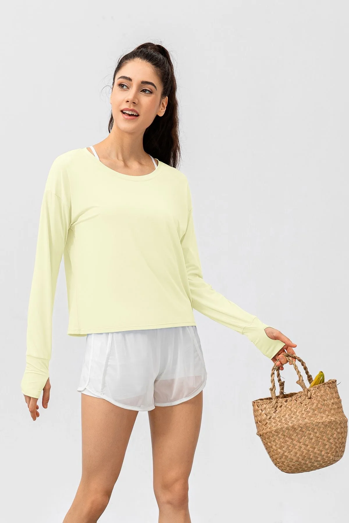 Long Sleeve Oversized Boyfriend T-Shirt