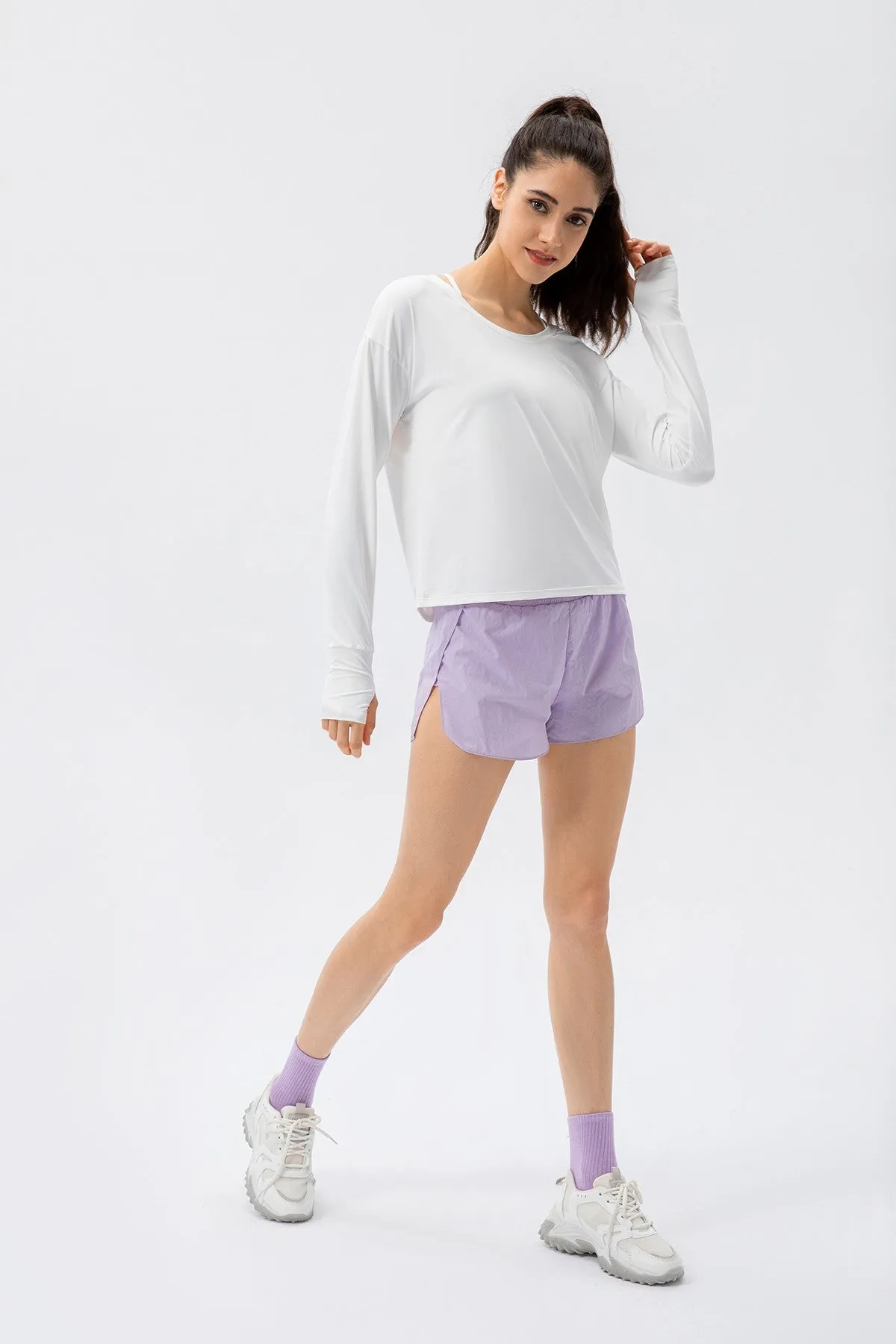 Long Sleeve Oversized Boyfriend T-Shirt