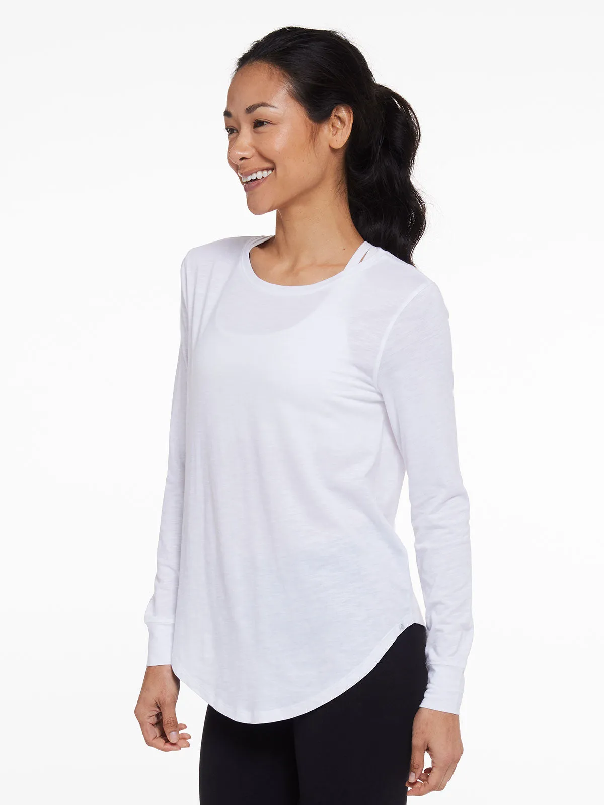 Longline Long Sleeve T-Shirt