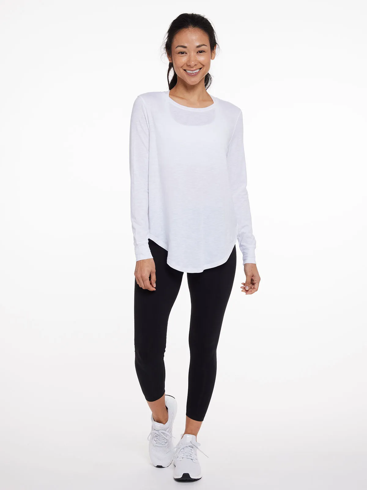 Longline Long Sleeve T-Shirt