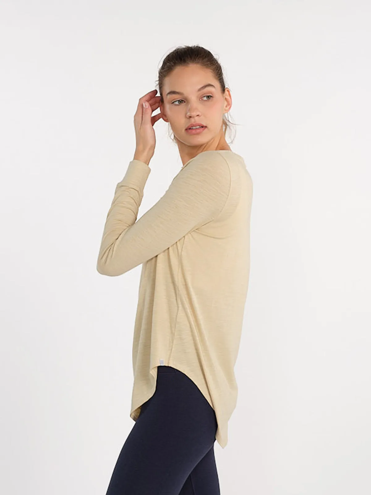 Longline Long Sleeve T-Shirt