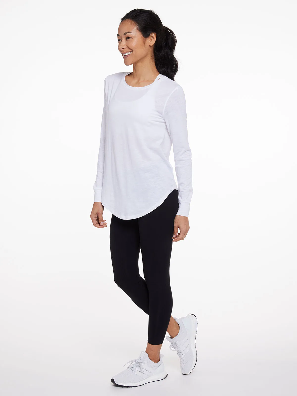 Longline Long Sleeve T-Shirt