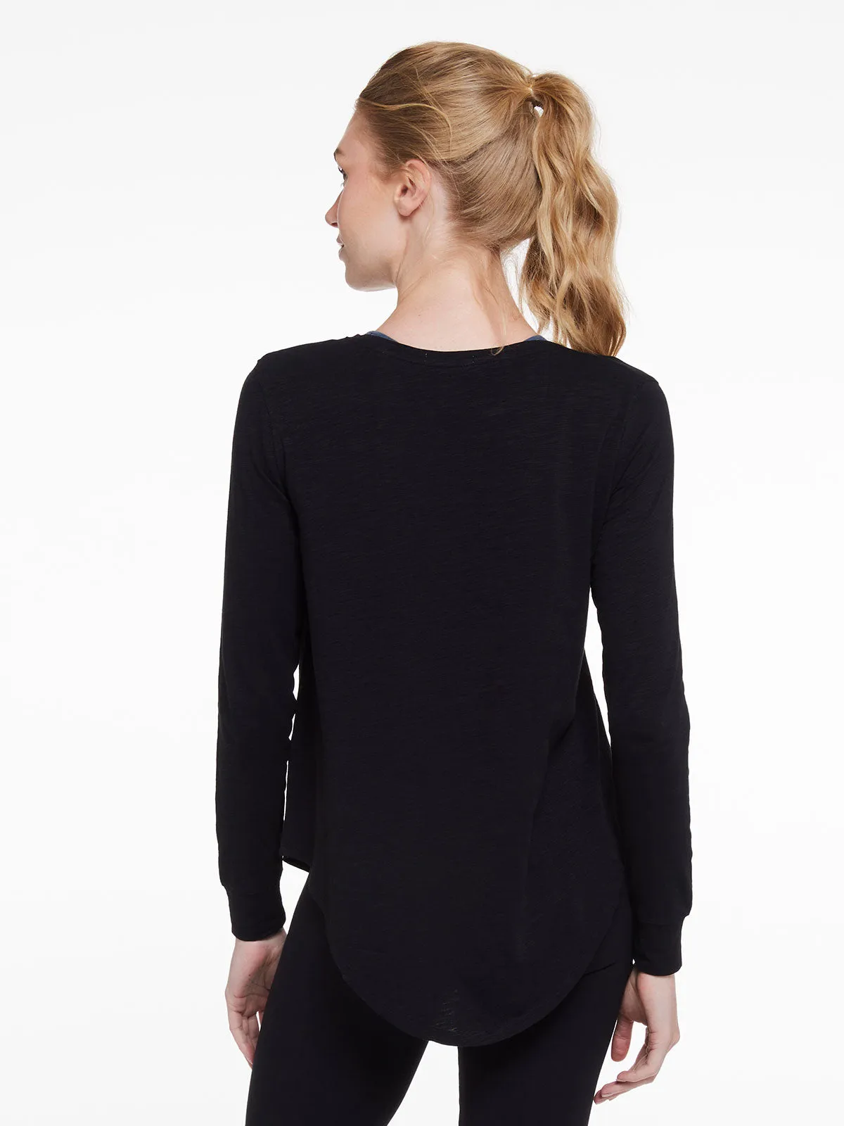 Longline Long Sleeve T-Shirt