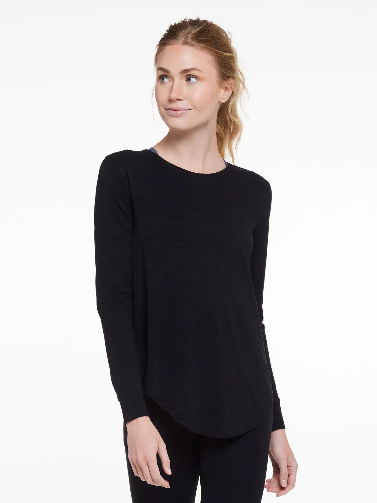 Longline Long Sleeve T-Shirt