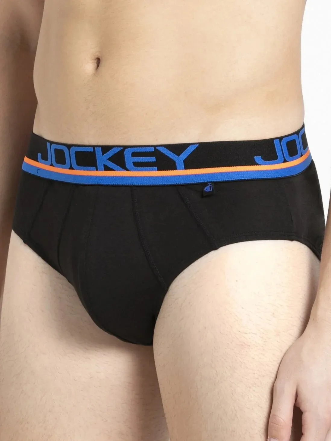 Men's Black Assorted Bold Brief