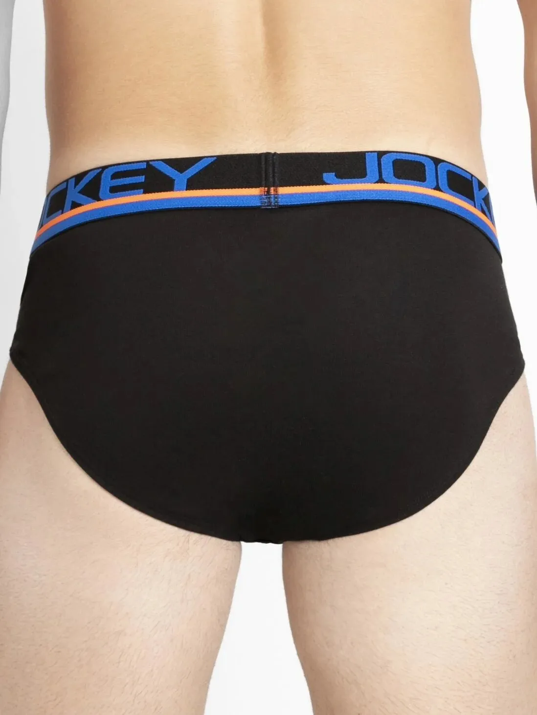 Men's Black Assorted Bold Brief