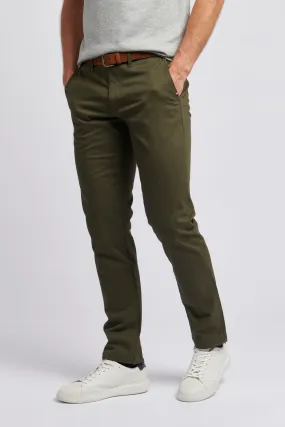 Mens Classic Chinos in Forest Night