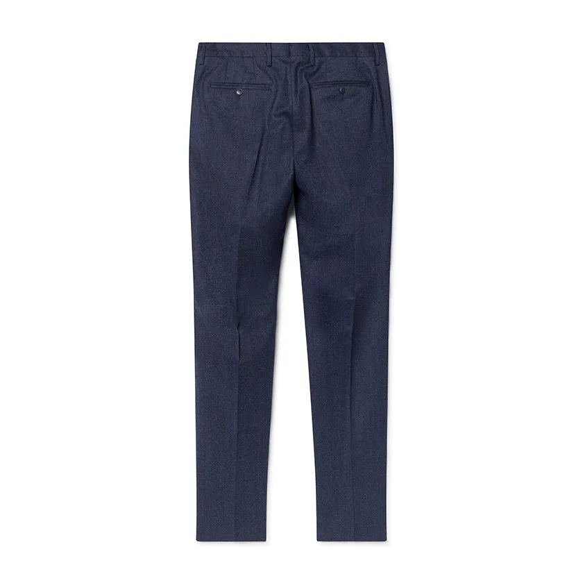 Men's Hackett, Flannel Pinhead Trousers in Blue