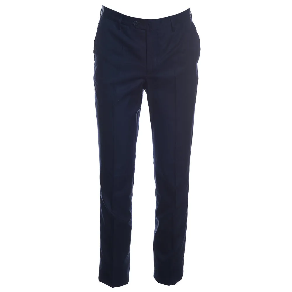 Men's Hackett, Plain Cotton Trousers in Bright Navy