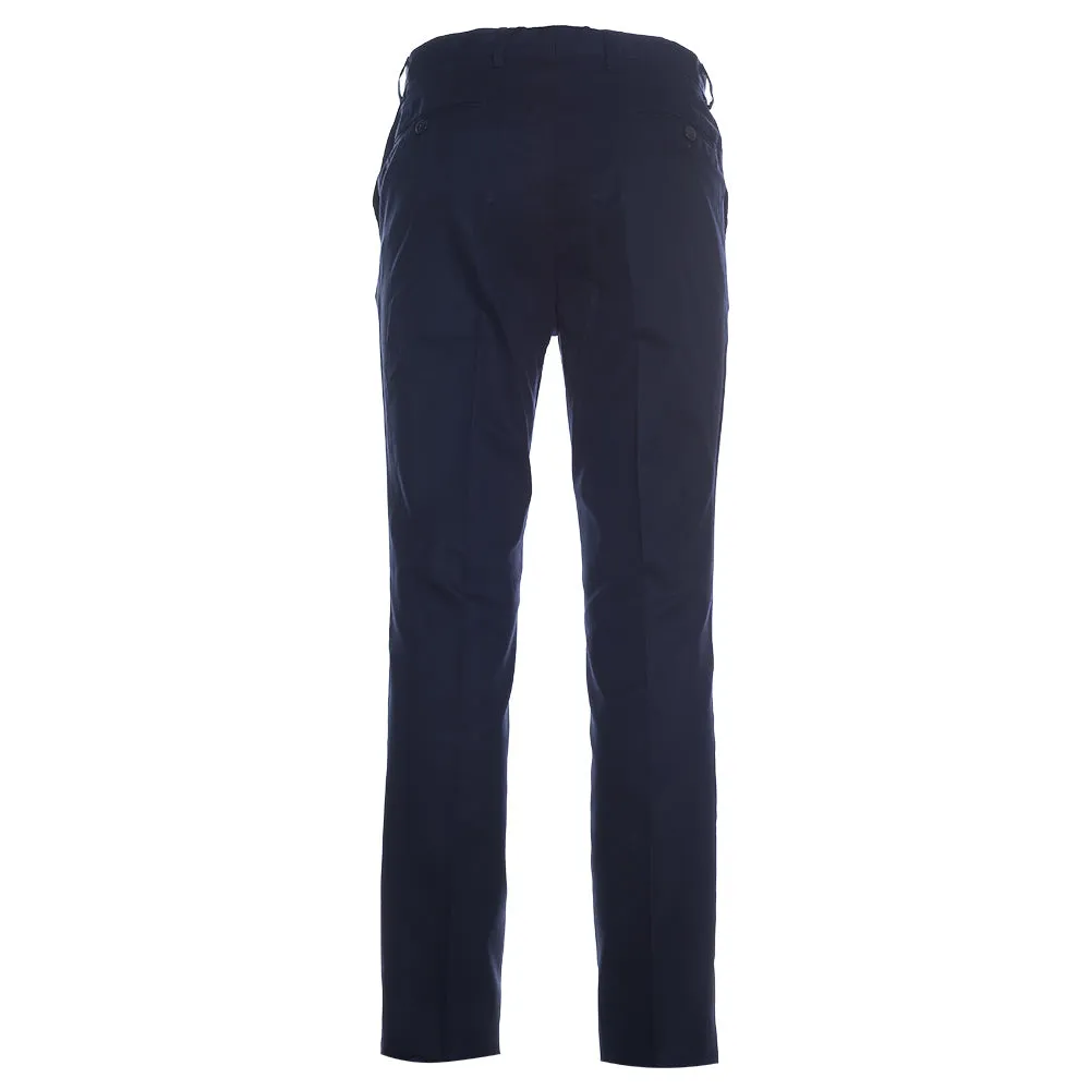 Men's Hackett, Plain Cotton Trousers in Bright Navy