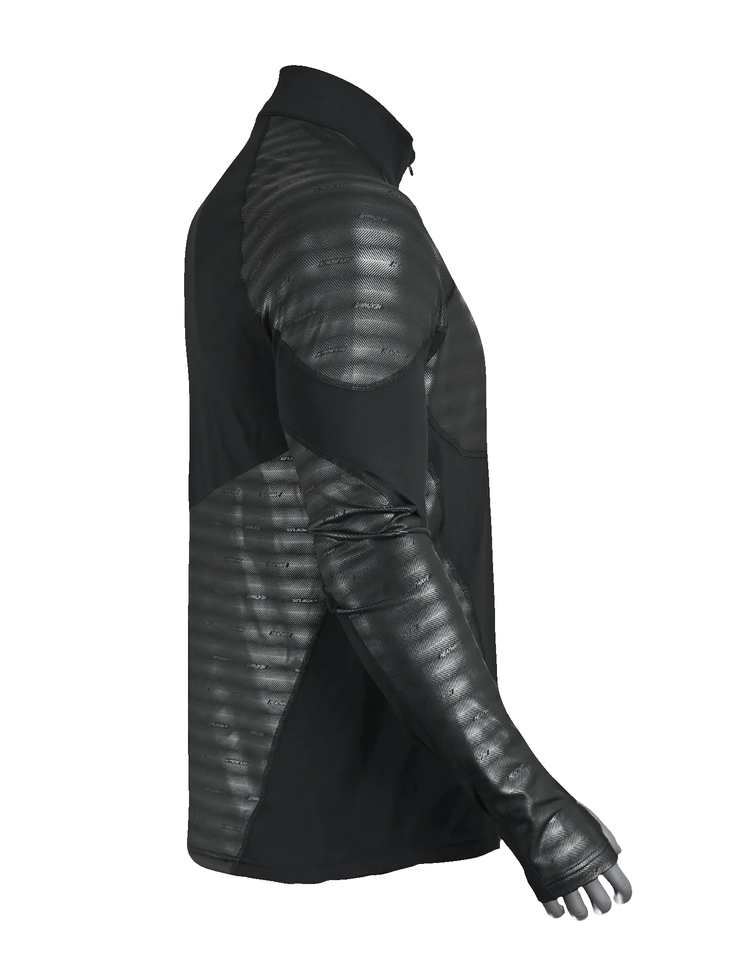 Mens Heatwave™ Performance Base Layer ¼ Zip Mock Neck Top