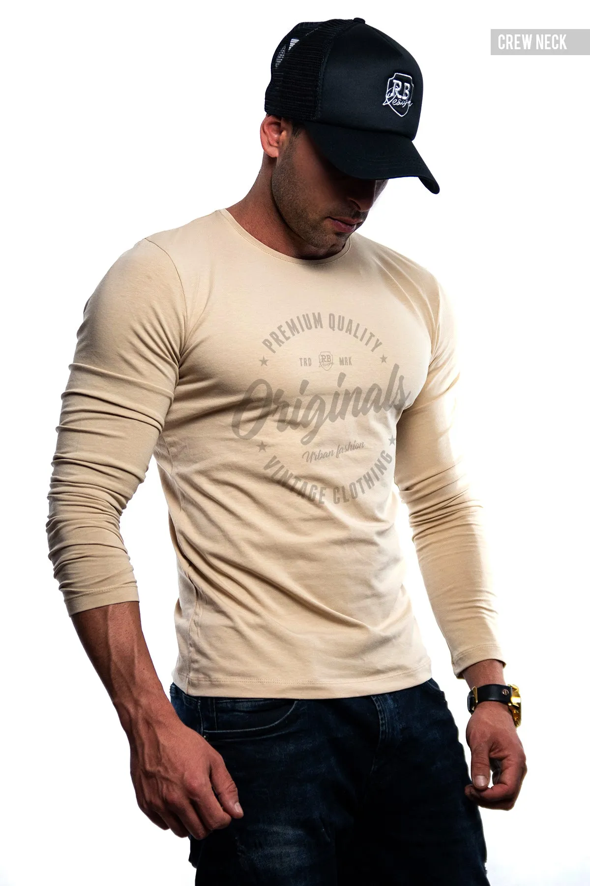 Mens Long Sleeve T-shirt "Originals" MD958