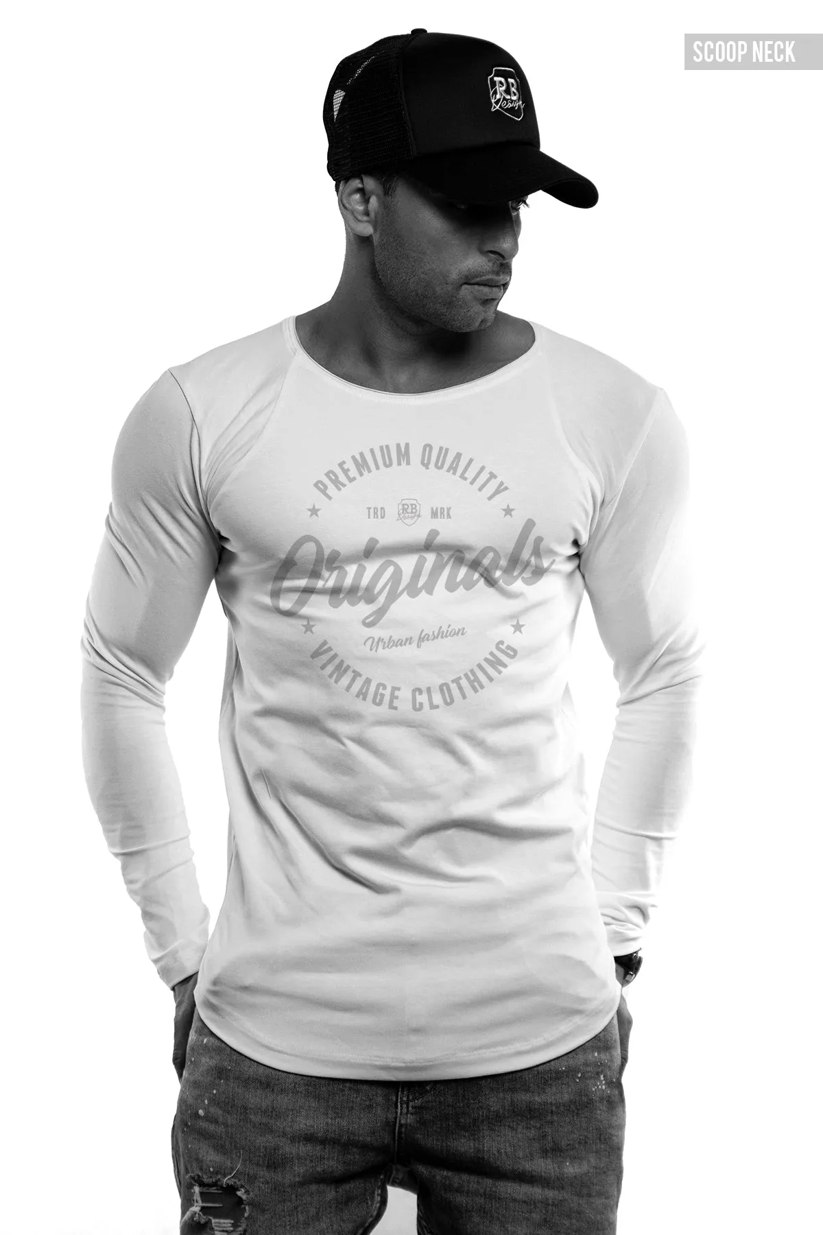 Mens Long Sleeve T-shirt "Originals" MD958