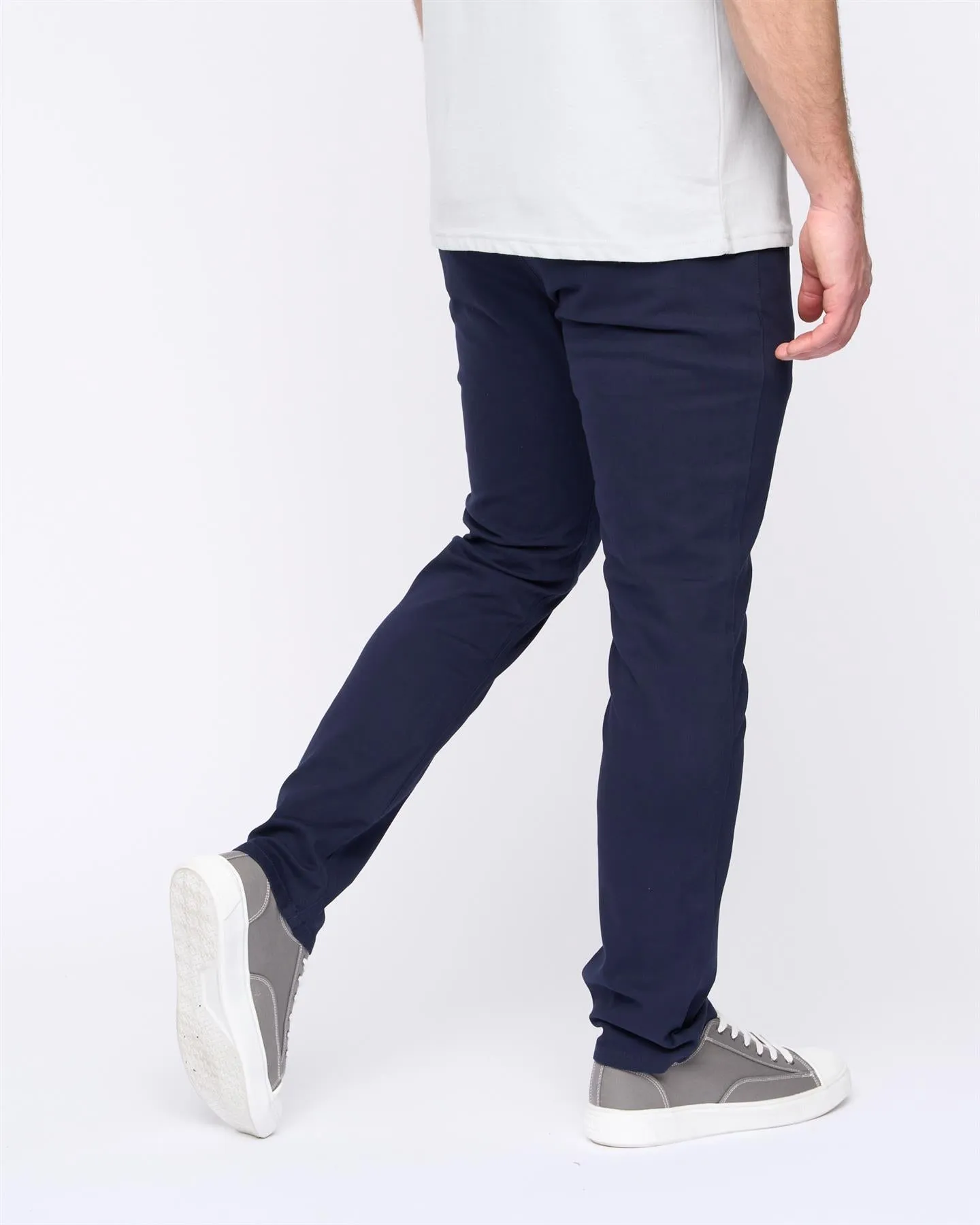 Mens Moretor Chinos Navy