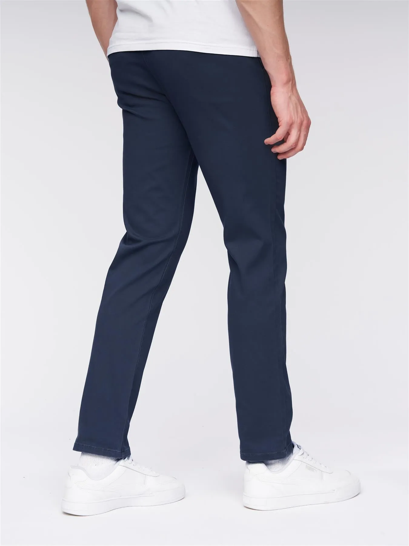 Mens Visit Chinos Blue