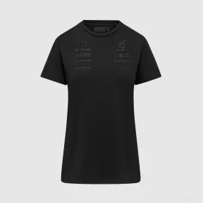 Mercedes t-shirt, womens, stealth, black