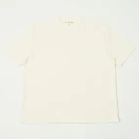 Merz b. Schwanen GHP01 Boxy Cropped Tee - White