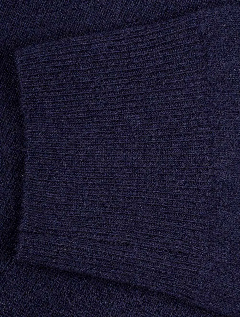 Mock Neck Jumper Navy