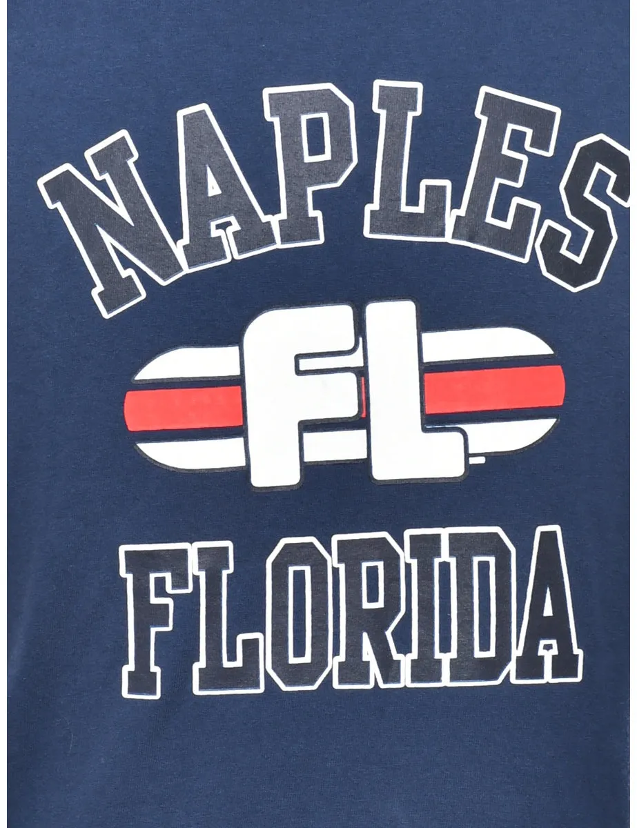 Naples Florida Printed T-shirt - S