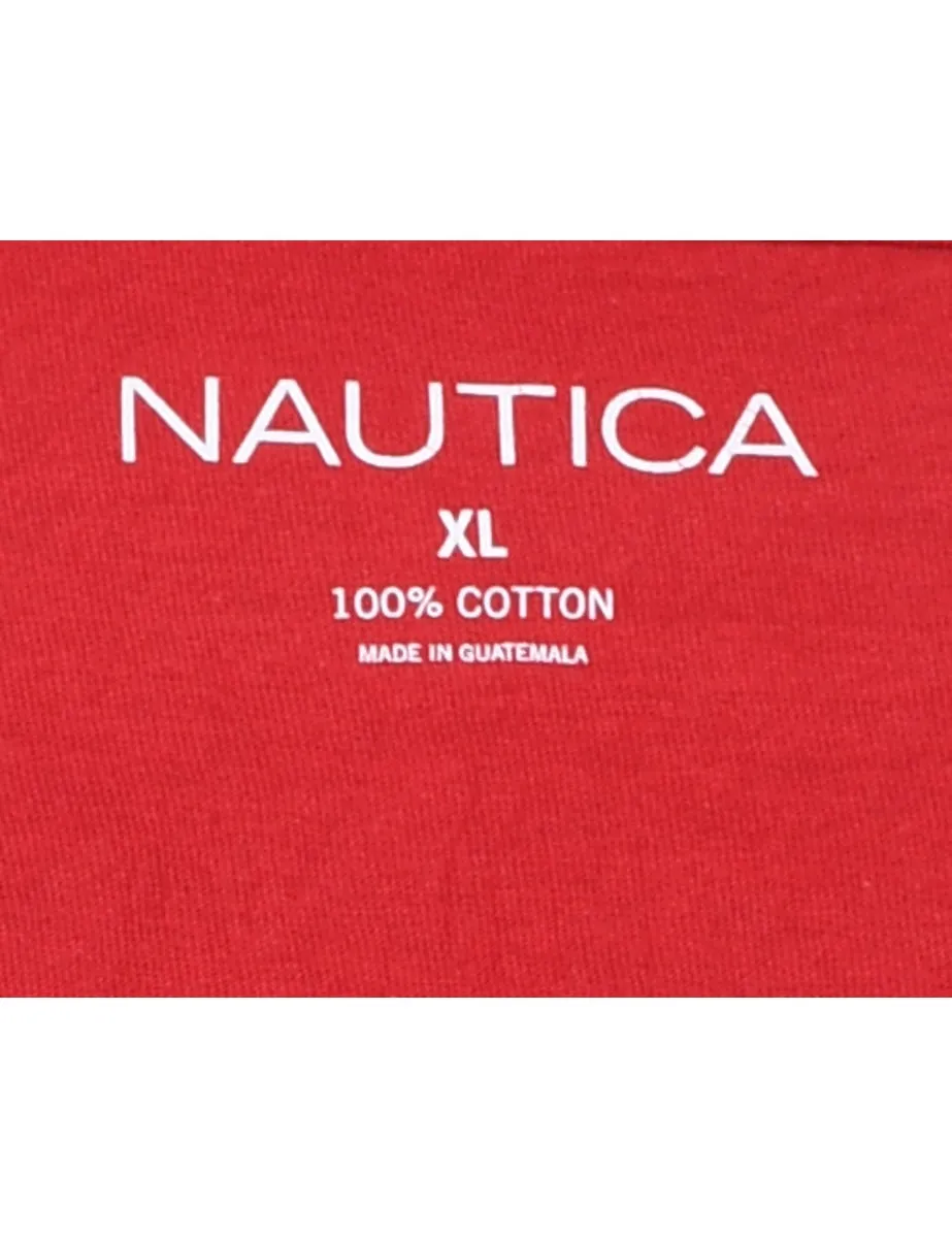 Nautica Sailing Printed T-shirt - XL