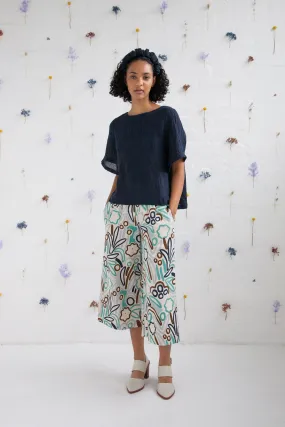 Navy Culottes