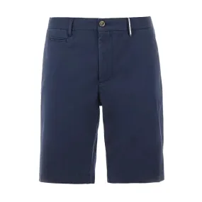 Navy Regular-fit Chino Shorts