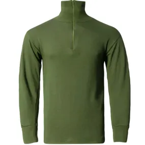 Norgie Thermal Base Layer Top Olive Cold Weather