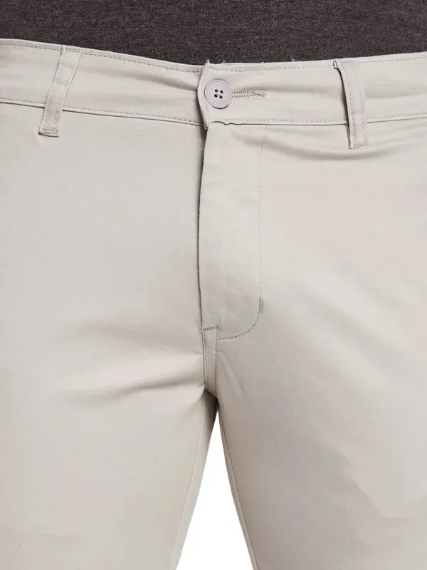 Octave Men Mid-Rise Chinos Trousers