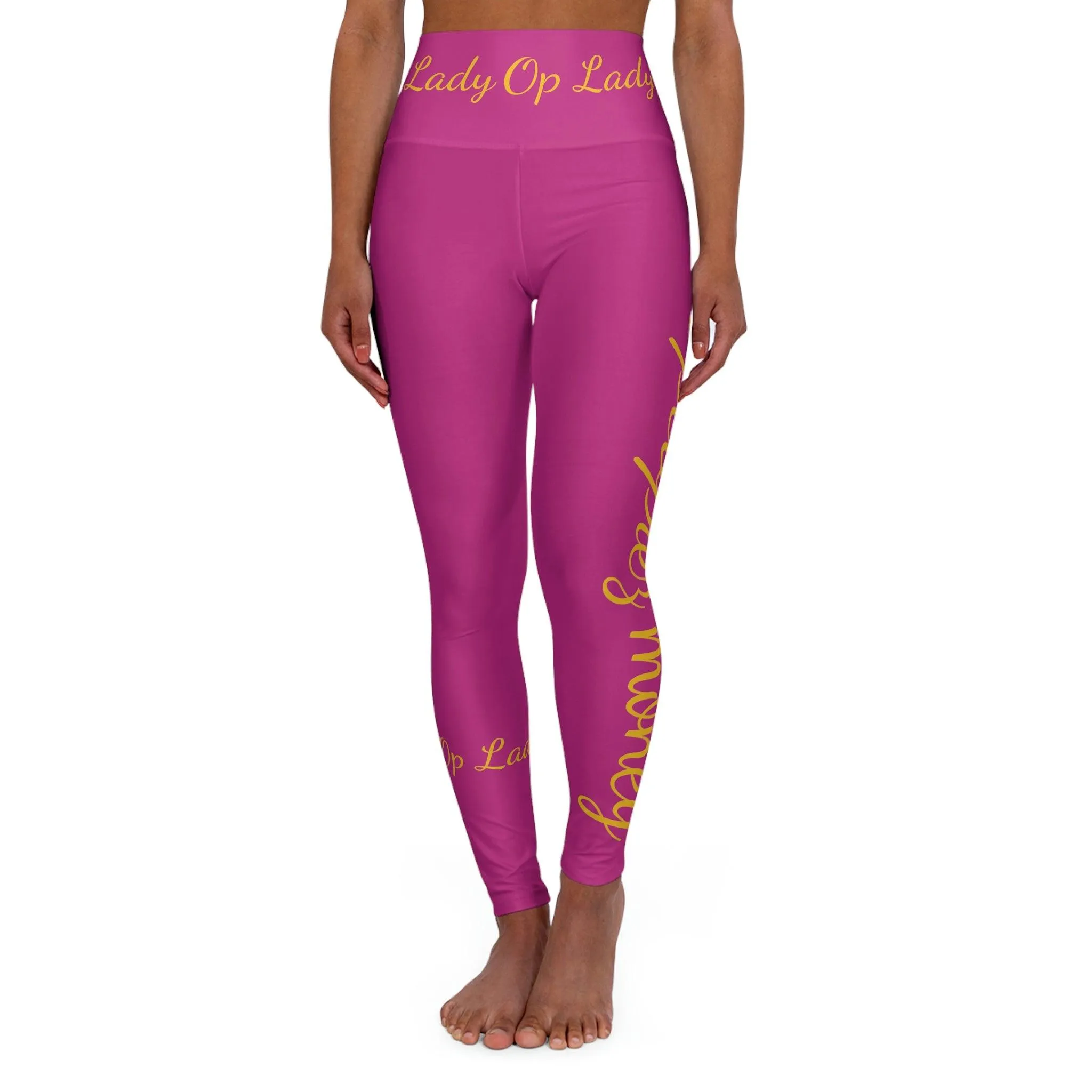 Opm op lady pink High Waisted Yoga Leggings