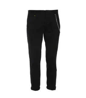 Pantalone Chinos Raso - Nero