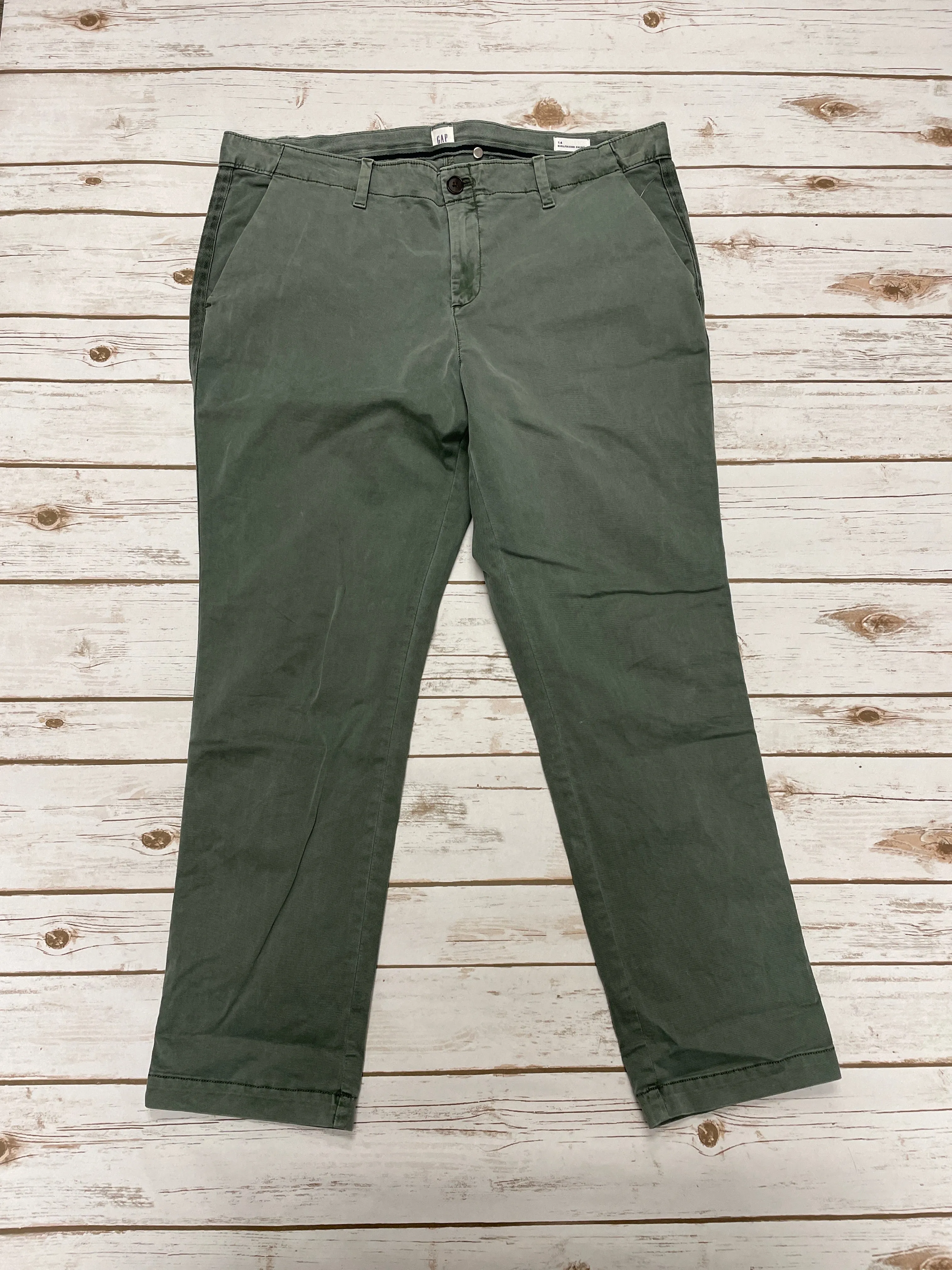 Pants Chinos & Khakis By Gap In Green, Size: 14