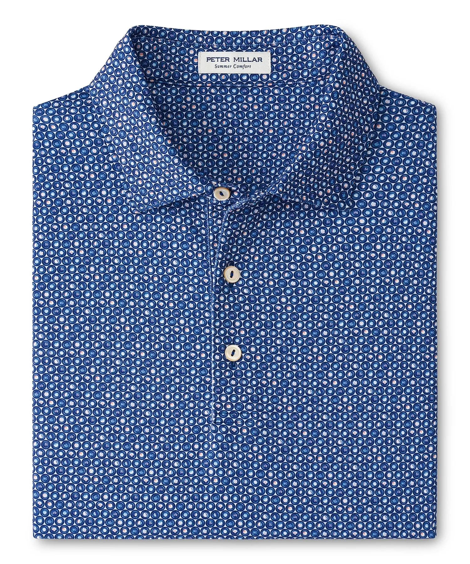 Peter Millar Record Revolution Print Polo Shirt