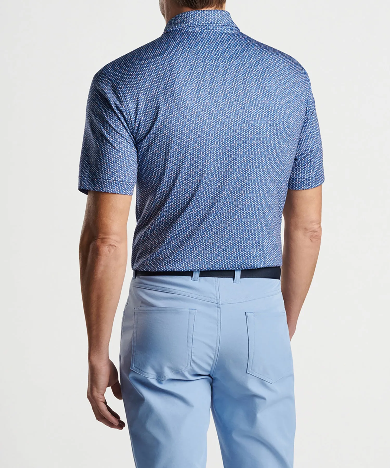 Peter Millar Record Revolution Print Polo Shirt