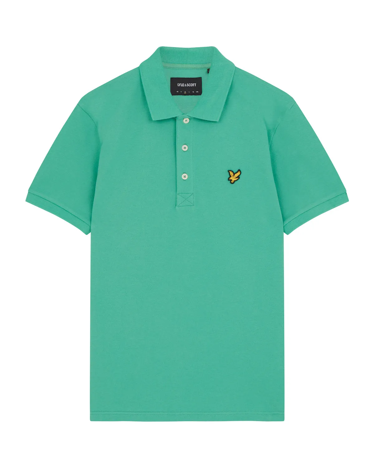 Plain Polo Shirt - Green Glaze