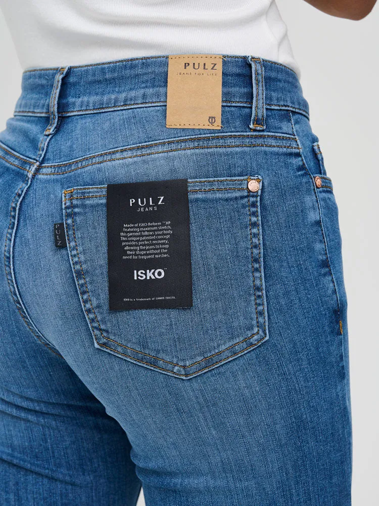 Pulz PzEmma Straight Jeans Light Blue