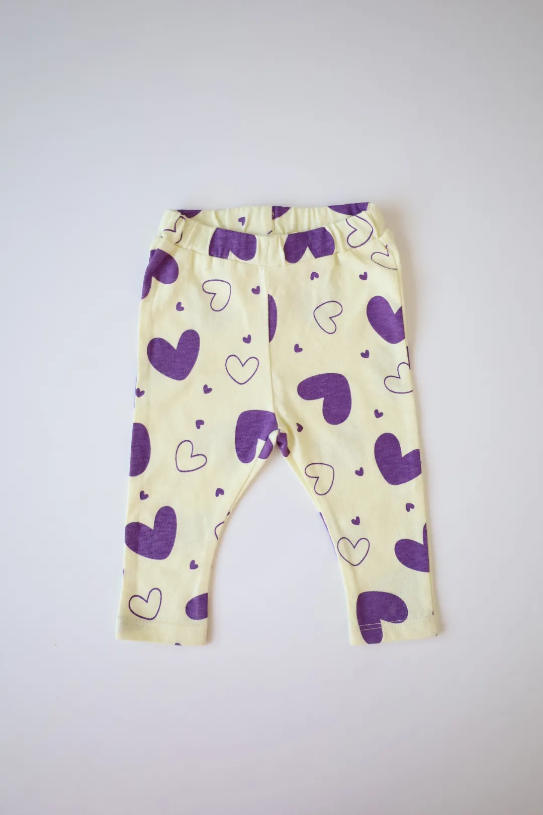 Purple Hearts-Baby-Girls-Leggings