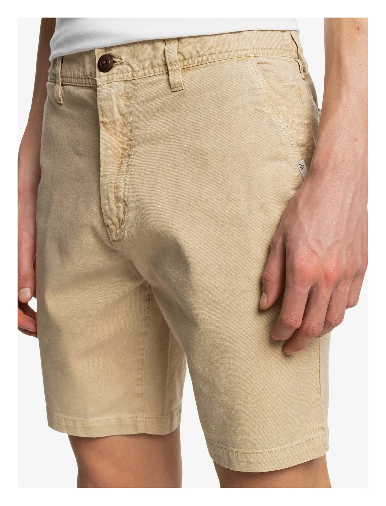 Quiksilver Washed Twill Natural Dye 19" Chino Short