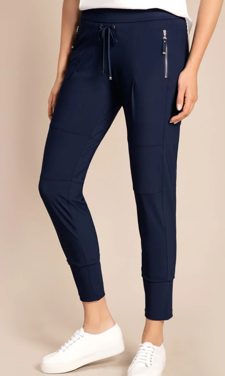 Raffaello Rossi Navy Jog Pant