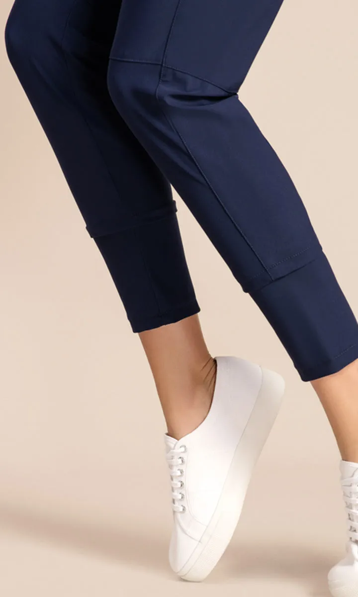 Raffaello Rossi Navy Jog Pant