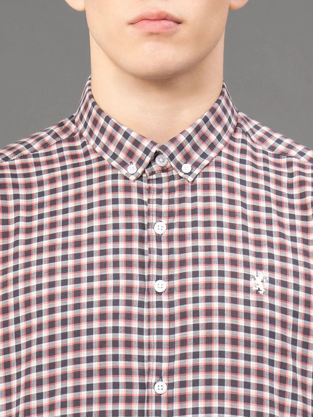 RedTape Checked Shirt for Men | Classic & Versatile